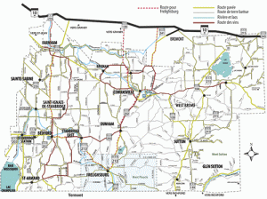 Carte Brome-Missisquoi